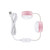 2 LEDs Mirror Front Light Dimmable Makeup Mirror USB Touch Control Light(White Light)