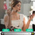 2 LEDs Mirror Front Light Dimmable Makeup Mirror USB Touch Control Light(White Light)