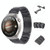 For Huawei Watch3 / Watch3 Pro H-Shaped Folding Buckle Stainless Steel Metal Watch Band(Silver)