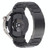 For Huawei Watch3 / Watch3 Pro H-Shaped Folding Buckle Stainless Steel Metal Watch Band(Black)
