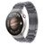For Huawei Watch GT2 46mm / Watch GT H-Shaped Folding Buckle Stainless Steel Metal Watch Band(Gray)