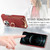 For iPhone 12 Pro Litchi Leather Oil Edge Ring Zipper Wallet Back Phone Case(Red)