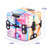 3 PCS Intellectual Decompression Unlimited Folding Magic Cubes(Splicing Blue)