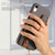For iPhone XR Litchi Leather Oil Edge Ring Zipper Wallet Back Phone Case(Grey)