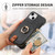 For iPhone 14 Litchi Leather Oil Edge Ring Zipper Wallet Back Phone Case(Black)