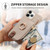 For iPhone 11 Pro Litchi Leather Oil Edge Ring Zipper Wallet Back Phone Case(Khaki) For iPhone 11 Pro Litchi Leather Oil Edge Ring Zipper Wallet Back Phone Case(Khaki)
