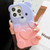 For iPhone 12 Pro Bear Shape Oil-sprayed Gradient TPU Phone Case(Purple Pink) For iPhone 12 Pro Bear Shape Oil-sprayed Gradient TPU Phone Case(Purple Pink)