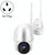 Tuya QX45 1080P Full HD IP65 Waterproof 2.4G Wireless IP Camera, Support Amazon Alexa & Google Home & Motion Detection & Two-way Audio & Night Vision & TF Card, AU Plug