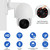 Tuya QX45 1080P Full HD IP65 Waterproof 2.4G Wireless IP Camera, Support Amazon Alexa & Google Home & Motion Detection & Two-way Audio & Night Vision & TF Card, AU Plug