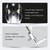 WEST BIKING YP0704033 Bicycle Gradient Water Bottle Holder PC Colorful Cup Bracket(Black Silver Gradient)