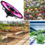 Plant Lamp LED Red Blue Spectrum Plant Growth Lamp, Power: E26 432 Beads