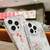 For  iPhone 13 Spring Garden Epoxy TPU Phone Case(F04 French Flowers)