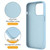 For iPhone 13 Pro Max MagSafe Magnetic Liquid Silicone Phone Case with Ring Holder(Sky Blue)