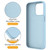 For iPhone 15 Pro MagSafe Magnetic Liquid Silicone Phone Case with Ring Holder(Sky Blue)