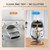 Hiblok VR Helmet Wooden Storage Rack Desktop Display Stand for Quest 2 / Pico 3 / Pico 4(Walnut)