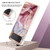 For Samsung Galaxy Z Flip3 5G Electroplating Marble Dual-side IMD Phone Case(Rose Red 014)
