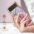 For Samsung Galaxy Z Flip3 5G Electroplating Marble Dual-side IMD Phone Case(Rose Red 014)