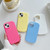 For iPhone 13 Pro Max Frosted Soap Shape TPU Phone Case(Yellow)