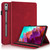 For Lenovo Tab P12 /Xiaoxin Pad Pro 12.7 Life Tree Series Horizontal Flip Leather Tablet Case(Red)