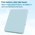 For iPad Air 10.9 2022 / 2020 X-Shaped Rotation Smart Leather Tablet Case(Blue)
