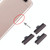 For Samsung Galaxy A80 Power Button and Volume Control Button(Black)