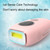 Home Laser Freezing Point Hair Removal Apparatus Full Body Beauty Portable Hair Removal Apparatus, Style: UK Plug(Freezing Point Pink)