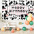 180x90cm Cartoon Cow Theme Birthday Party Decoration Background Cloth Photography Banner(2023SRB134)