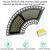 LED Plant Light Full Spectroscopy Natural White Light Waterproof Folding Fill Light, Power: E27 360 Beads