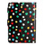 For iPad Pro 9.7 / 9.7 2018 / 2017 Dot Pattern Leather Smart Tablet Case(Black Colorful)
