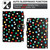 For iPad Pro 9.7 / 9.7 2018 / 2017 Dot Pattern Leather Smart Tablet Case(Black Colorful)