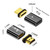 8K 60Hz HDMI Female to DP Male Magnetic Adapter (Gun Metal)