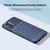 For Motorola Moto E32 Thunderbolt Shockproof TPU Protective Soft Phone Case(Blue)