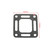 A8504 4pcs / Set Car Exhaust Elbow Gasket for Mercruiser 27-863726(Grey)