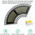 LED Plant Light Full Spectroscopy Natural White Light Waterproof Folding Fill Light, Power: E27 288 Beads