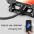 OATSBASF Car Air Outlet Gravity Mobile Phone Holder Snap-On Metal Bracket(Red)