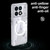 For Xiaomi Redmi K70E MagSafe Armor Clear TPU Hybrid PC Phone Case(Scrub Black)