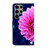 For Samsung Galaxy S24 Ultra 5G Crystal 3D Shockproof Protective Leather Phone Case(Pink Petals)