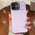 For iPhone 12 Skin Fee PC Liquid Silicone Phone Case(Purple)