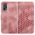 For Realme 7 Pro YX0060 Elephant Head Embossed Phone Leather Case with Lanyard(Pink)