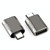 2 PCS SBT-148 USB-C / Type-C Male to USB 3.0 Female Zinc Alloy Adapter(Cosmic Grey)