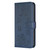 For iPhone 15 Plus Four-leaf Embossed Leather Phone Case(Blue)