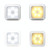 1143 Human Body Sensation Night Light Smart Home Sensing Lights, Light color: White Shell White Light