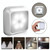 1143 Human Body Sensation Night Light Smart Home Sensing Lights, Light color: White Shell White Light