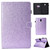For Galaxy Tab A 10.5 T590 Varnish Glitter Powder Horizontal Flip Leather Case with Holder & Card Slot(Purple)