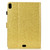 For iPad Pro 11 (2018) Varnish Glitter Powder Horizontal Flip Leather Case with Holder & Card Slot(Gold)