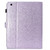 For iPad 2 / 3 / 4 Varnish Glitter Powder Horizontal Flip Leather Case with Holder & Card Slot(Purple)