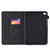 For iPad Mini 1/2/3/4/5 Varnish Glitter Powder Horizontal Flip Leather Case with Holder & Card Slot(Gold)