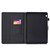 For Huawei MediaPad T3 10.0 Varnish Glitter Powder Horizontal Flip Leather Case with Holder & Card Slot(Black)