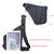 Multi-Function Portable Anti-theft Polyester Business Chest Bag Outdoor Sports Left Shoulder Bag for Men (Grey)
