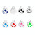 HYC09 Mini Pet Smart Wear GPS Pet Bluetooth Locator Tracker(Pink)